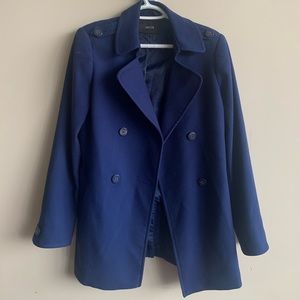 Blue Jacob Pea Coat